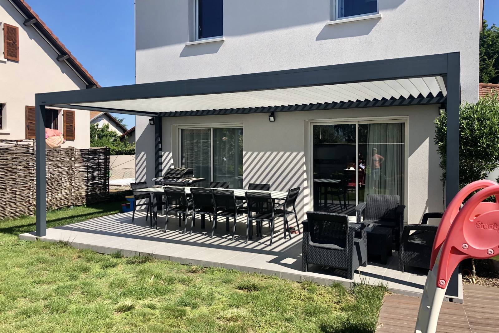 Fournisseur de carport 2 voitures en aluminium Genas 69740 Rhône