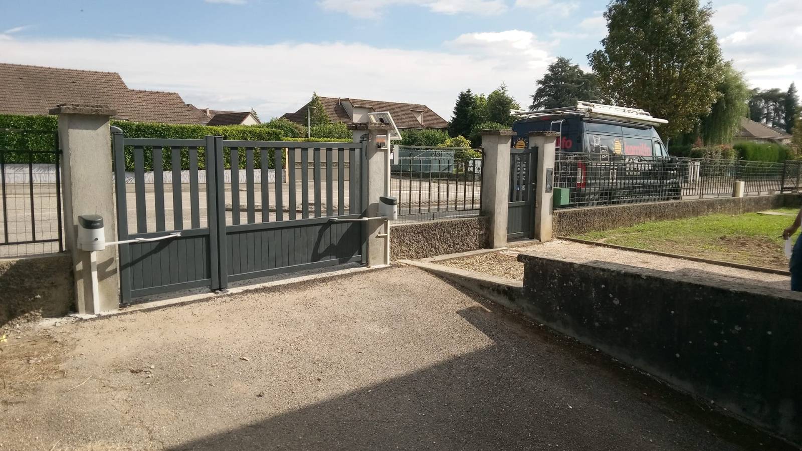 Fabricant de portail coulissant motorisé à Beynost 01700 Ain