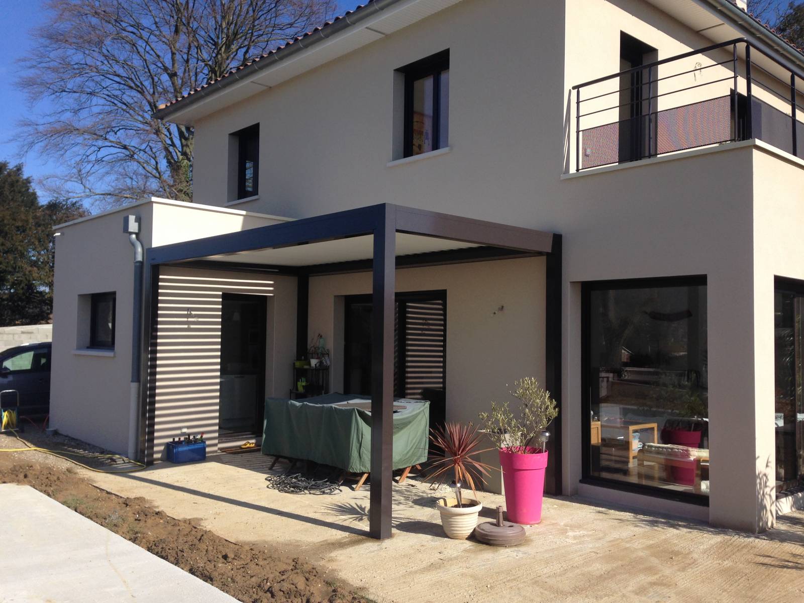 Fournisseur de carport 2 voitures en aluminium Brindas 69126 Rhône