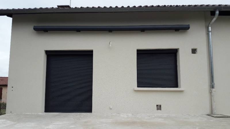 Motorisation de volets roulant en aluminium à Craponne