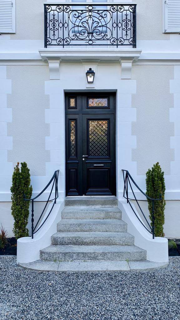 Porte 1 vantail avec 1 semi-fixe