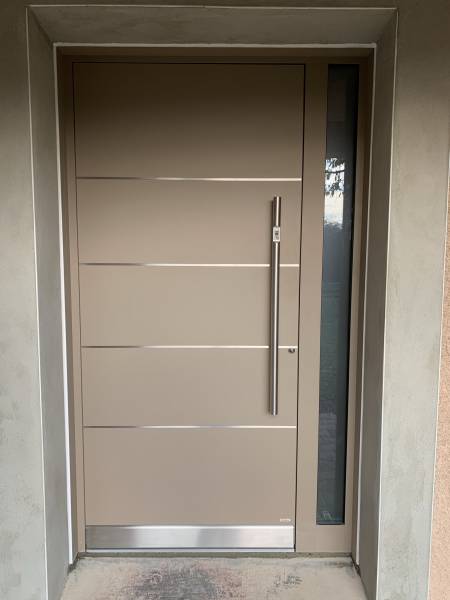 INSTALLATION D'UNE PORTE A OUVERTURE DIGITALE A VENISSIEUX (69)