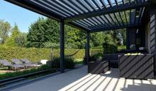 Pergola couplé en aluminium sur mesure à Craponne