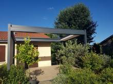 Installation pergola à toile enroulable à Lyon