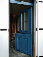 Porte d'entrée fermière