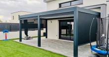Pergola bioclimatique led