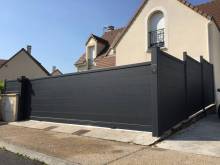 Portail et clôture en aluminium assortie à Lyon