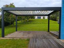 Pose d'une pergola B200 XL à Chambéry