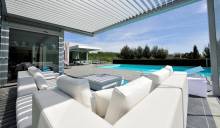 Pergola à lames orientables