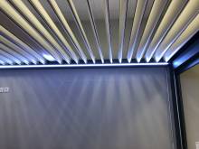 Installation d'une pergola à lames orientables et manuelles à Saint Bonnet de Mure