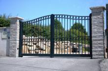 Portail en aluminium sur mesure à Lyon (69)